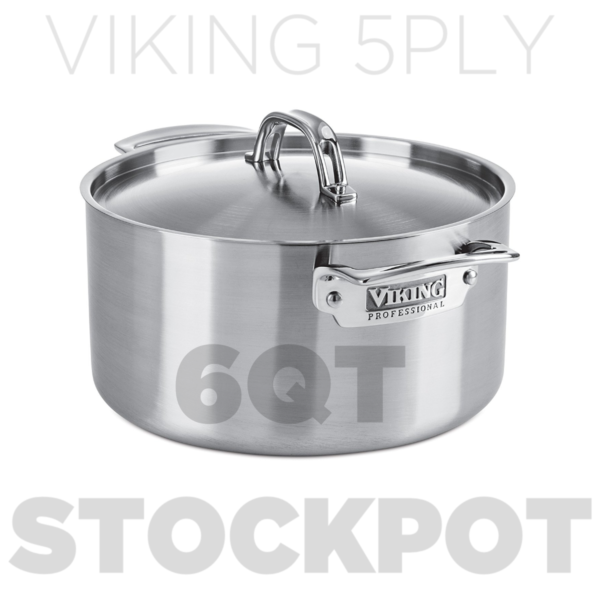 Viking Professional 5-Ply 6-Quart Stock Pot